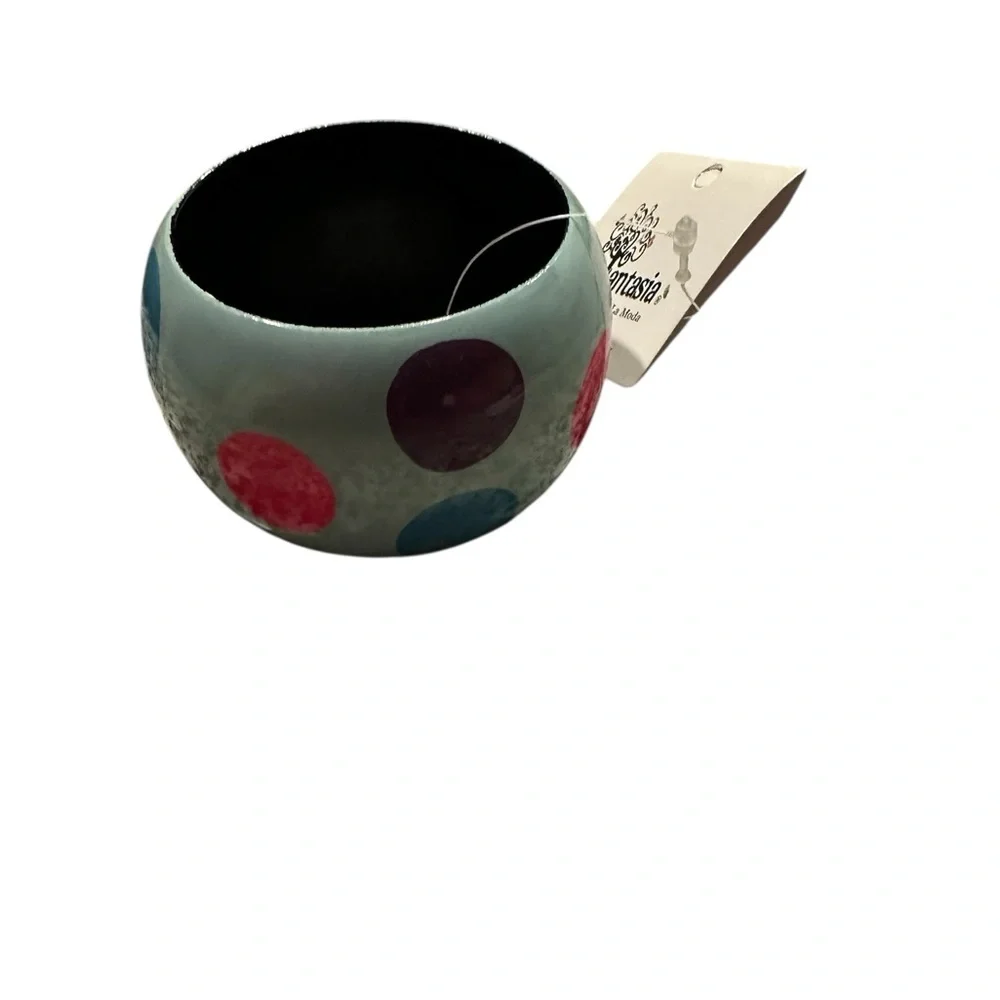 Fantasia Multicolor Polka Dot Bracelet BL/JEW